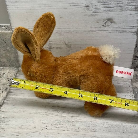 Cute Little Aurora World Stuffed Brown Bunny Rabbit Plush Toy - Picture 6 of 7
